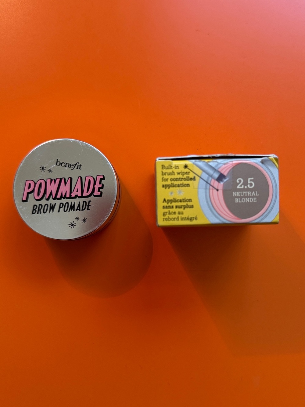 Benefit POWmade Brow Pomade - 2.5 Neutral Blonde - NWT - Picture 6 of 10